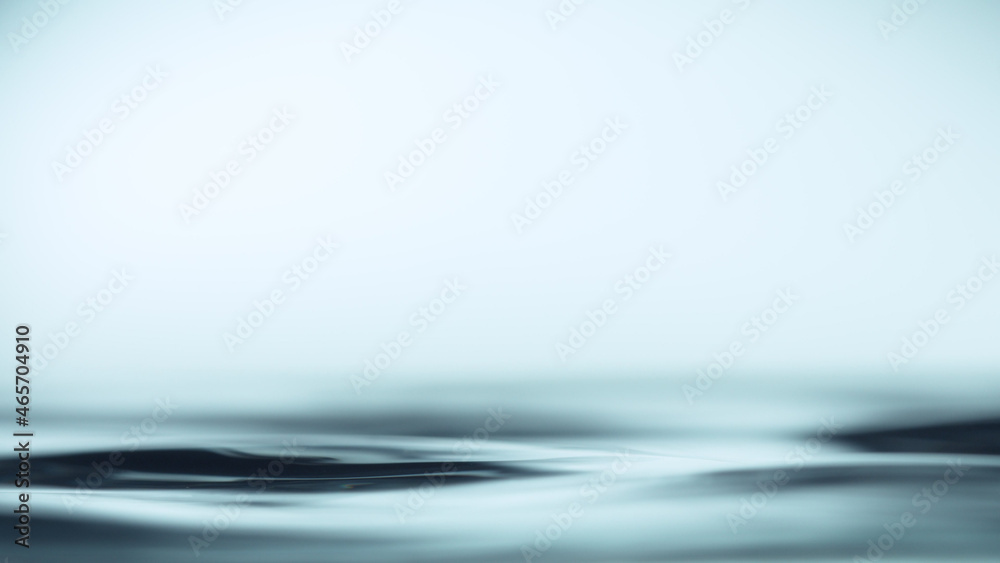 Blue water waves abstract background