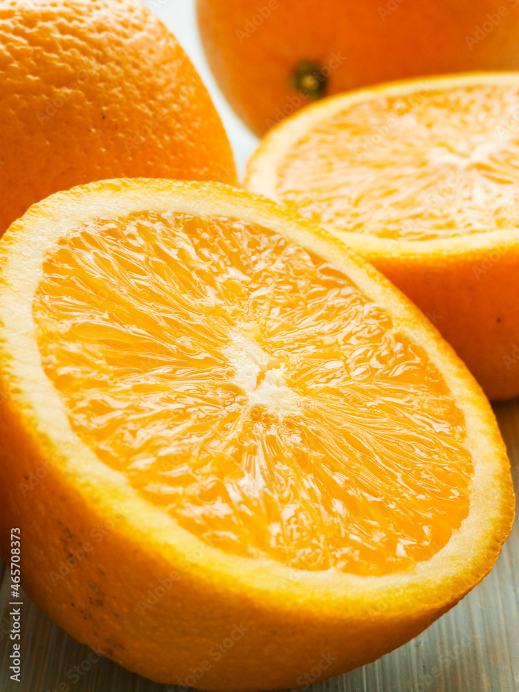 Fresh ripe oranges