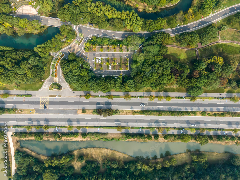 中国森林公路航拍