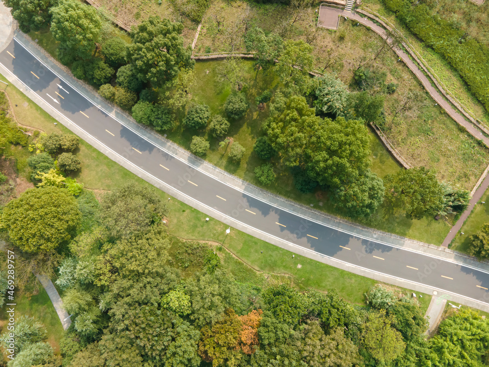 中国森林公路航拍