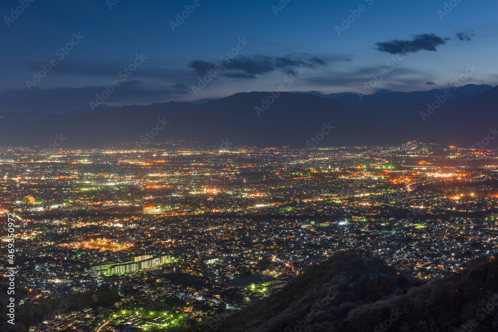 Kofu, Yamanashi, Japan Cityscape