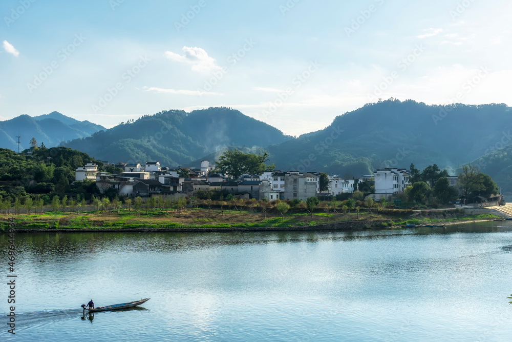 Ancient villages along the Xinan River in Huizhou