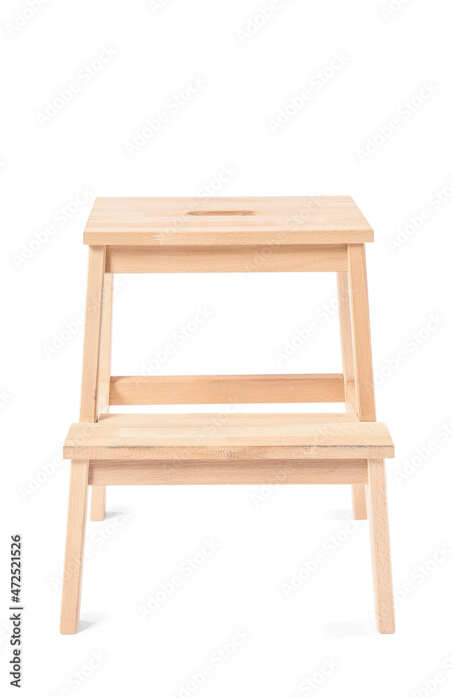 Modern stool isolated on white