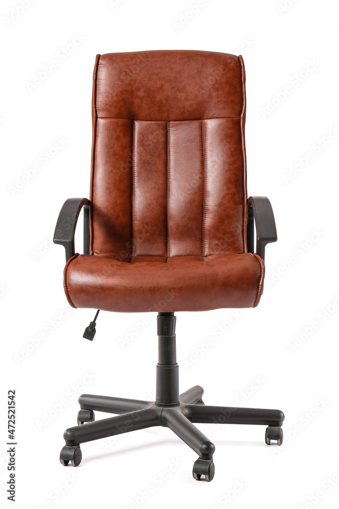 Swivel chair isolated on white