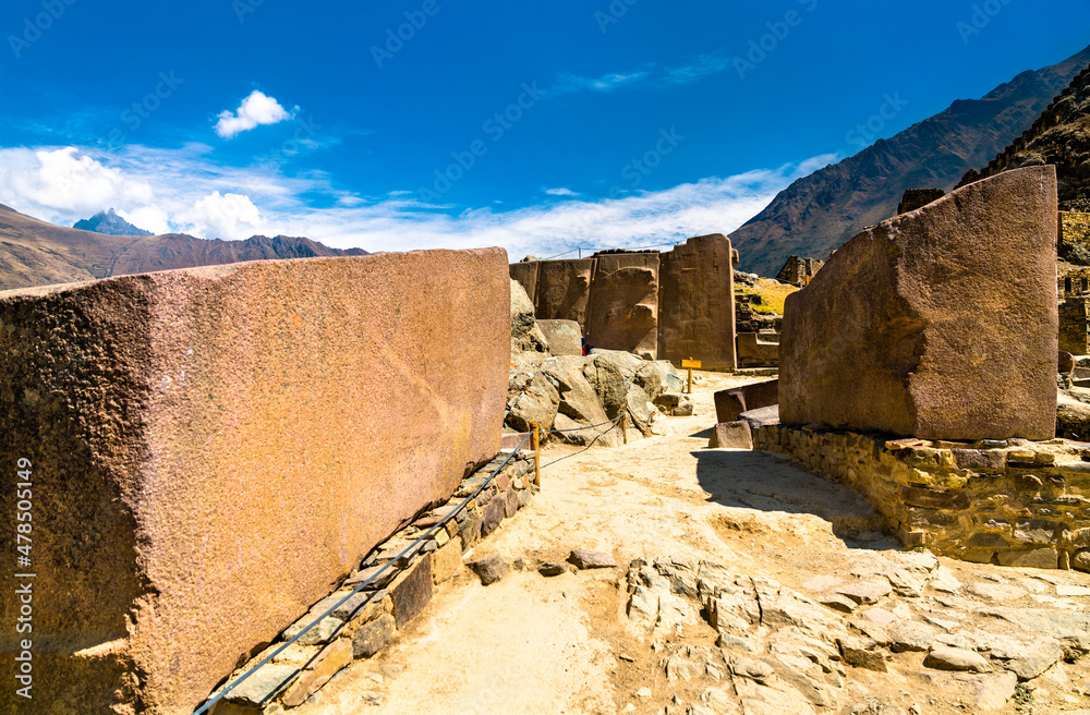 秘鲁圣谷Ollantaytambo印加考古遗址