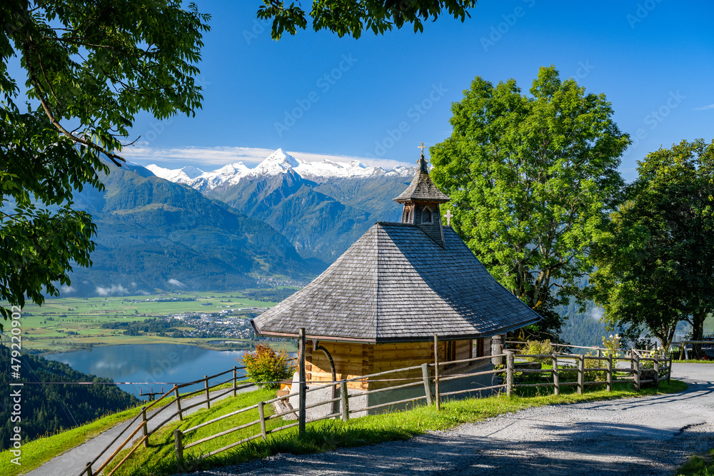 欧洲，奥地利萨尔茨堡，萨尔茨堡地区的Zell am See小教堂