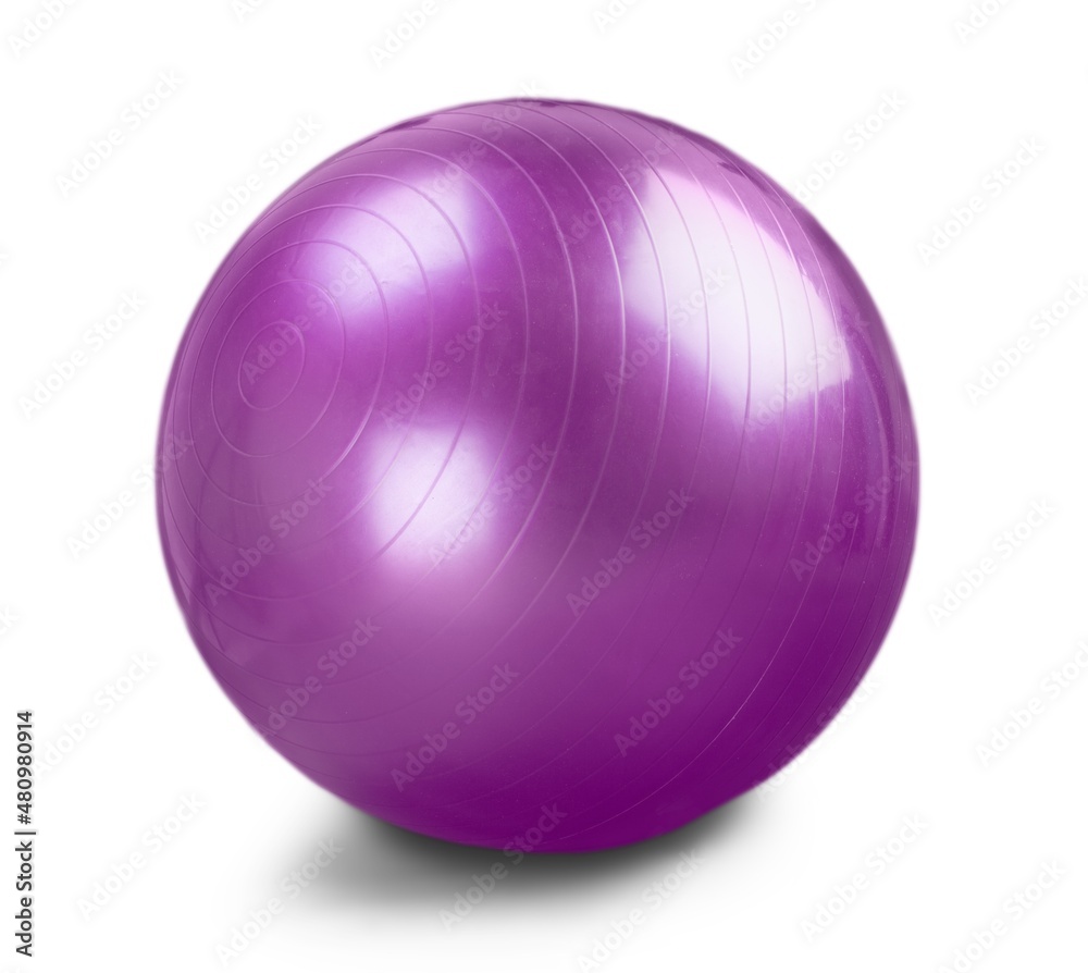 Colored sport fitness or pilates Ball