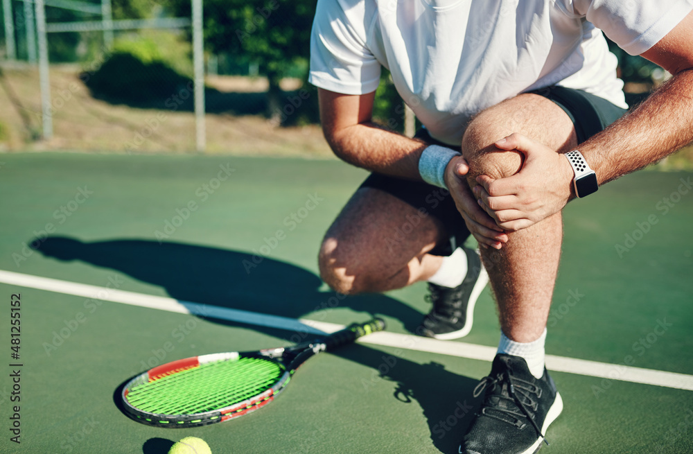 Muscle strain is one of the most common injuries in tennis