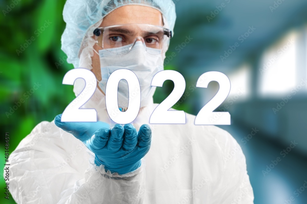 医生支持新的2022年的数字。