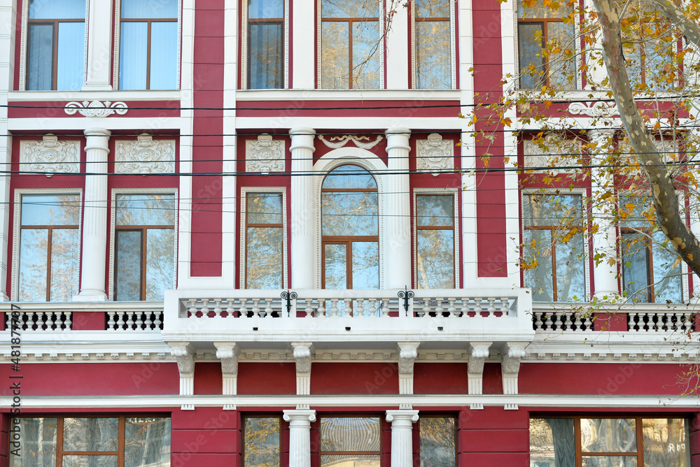 Beautiful old building on city street