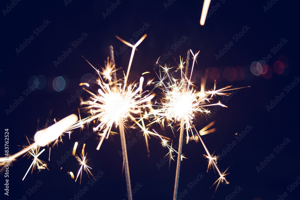 fairy stick fireworks background material