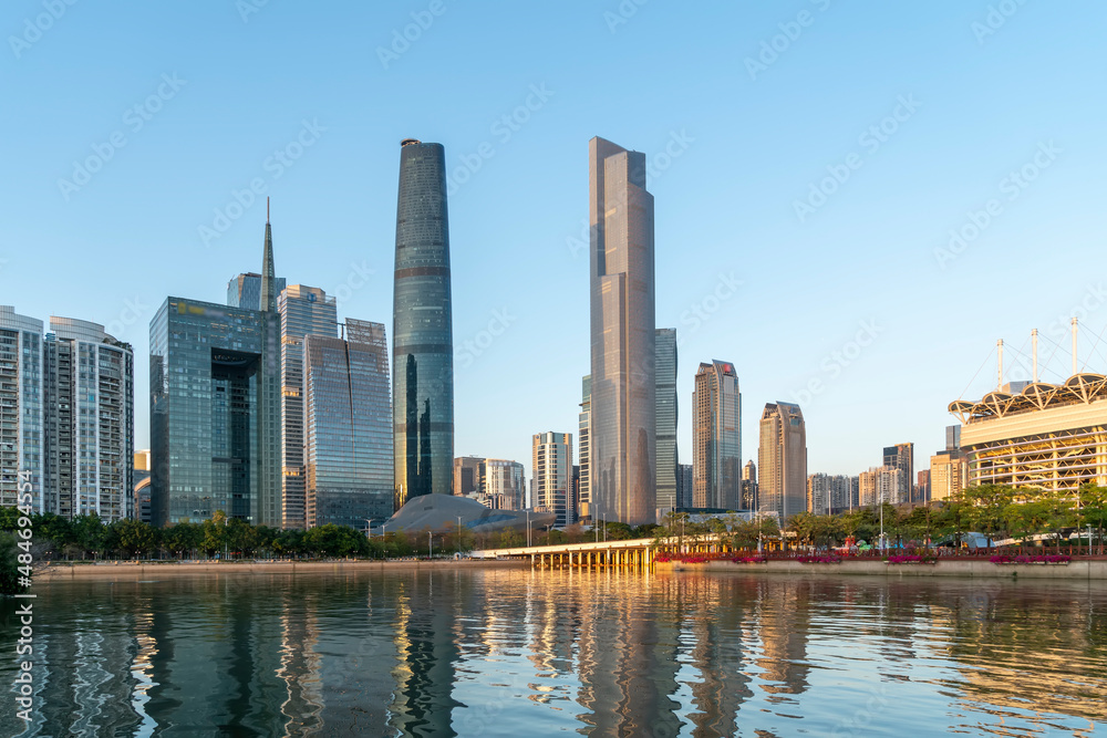 Guangzhou Financial Center Modern Office Building