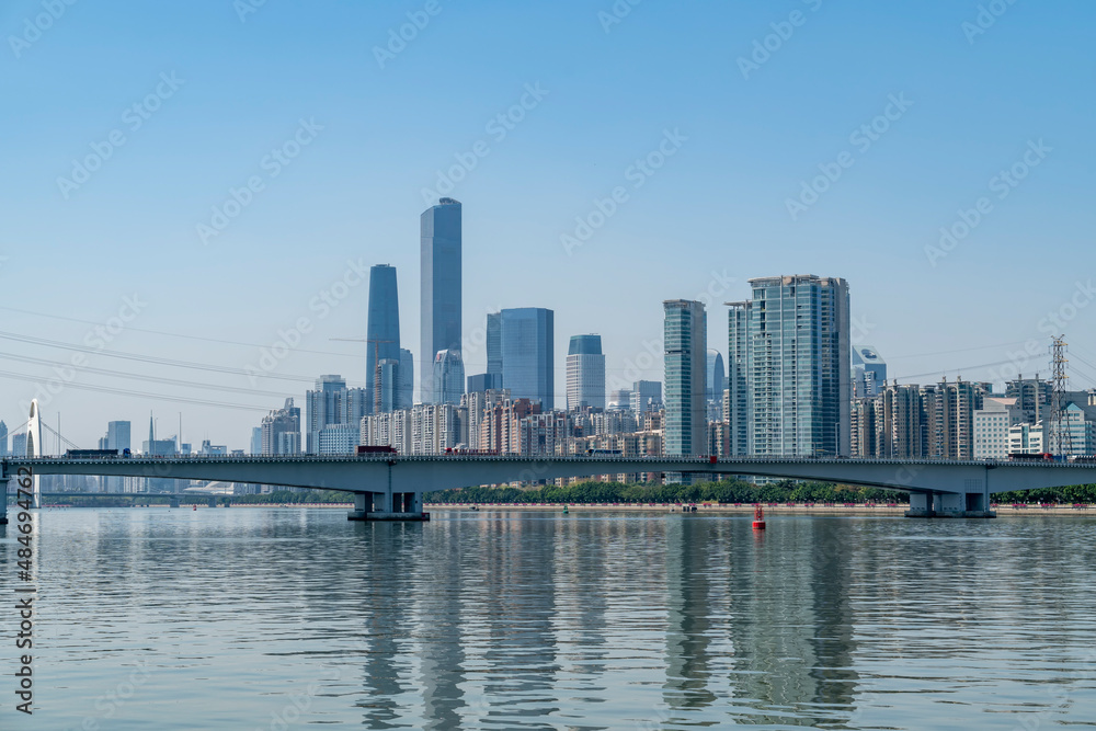 Guangzhou Financial Center Modern Office Building