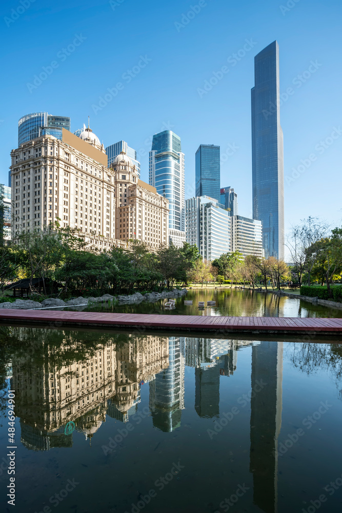 Guangzhou Financial Center Modern Office Building