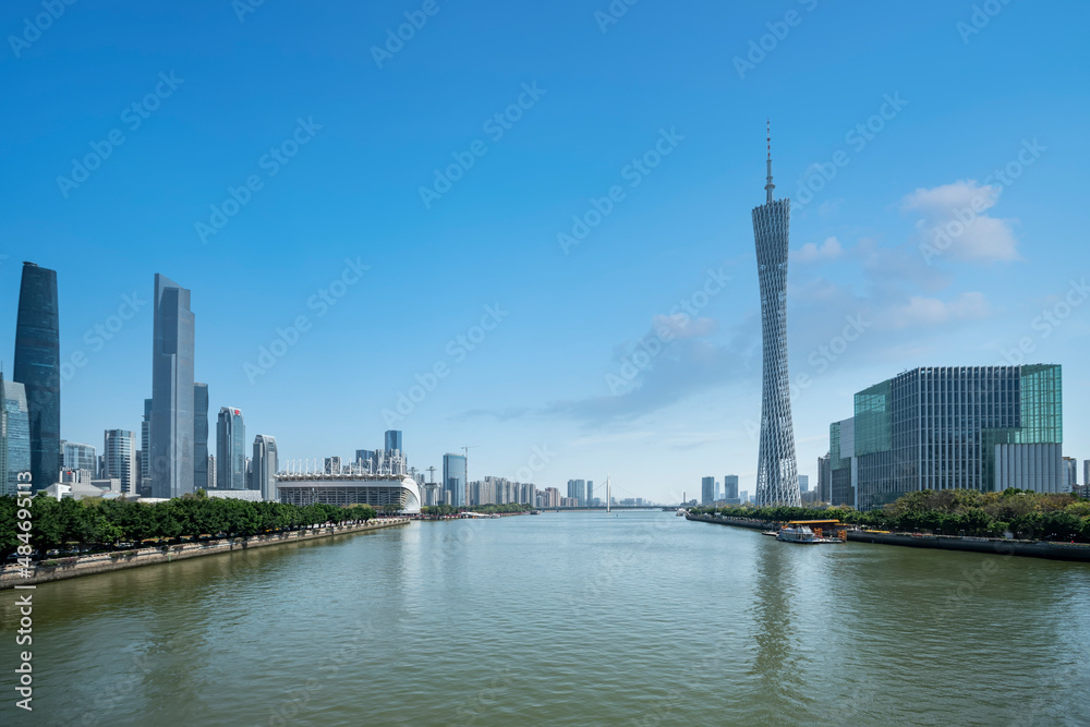 Guangzhou Financial Center Modern Office Building