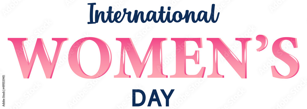 International women day poster design