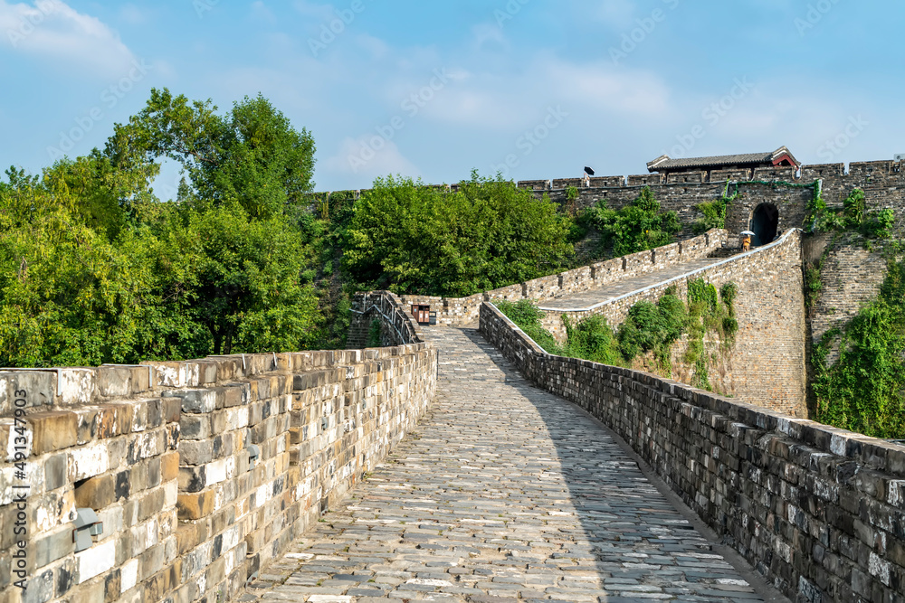 南京城墙风光街景