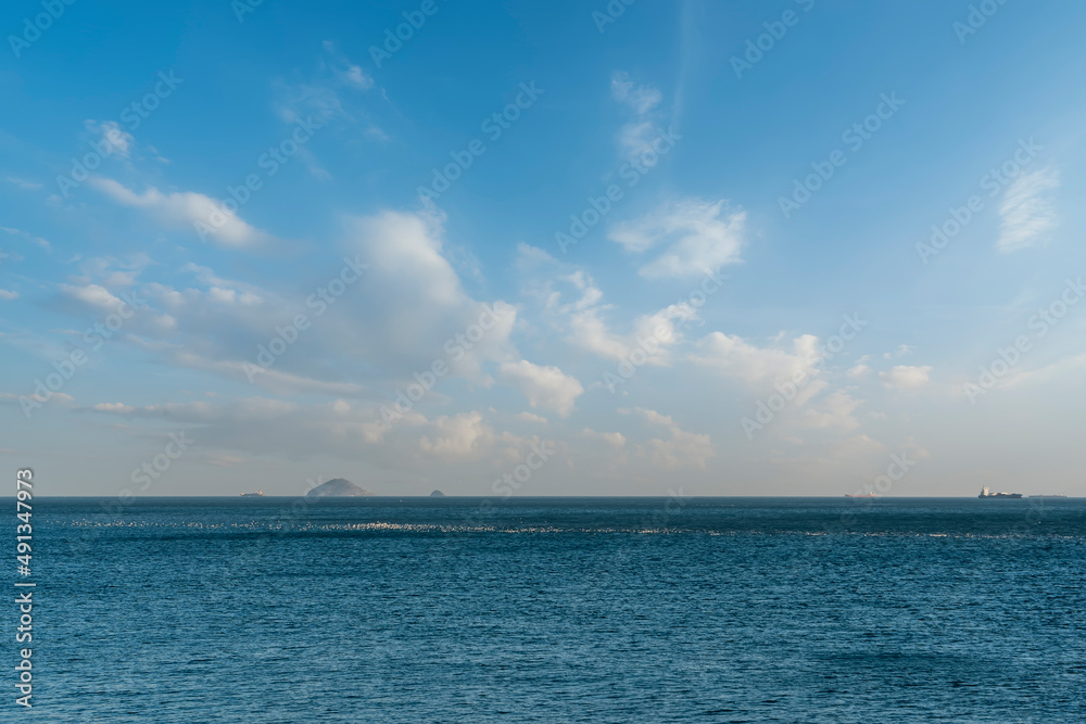 室外海景海平面