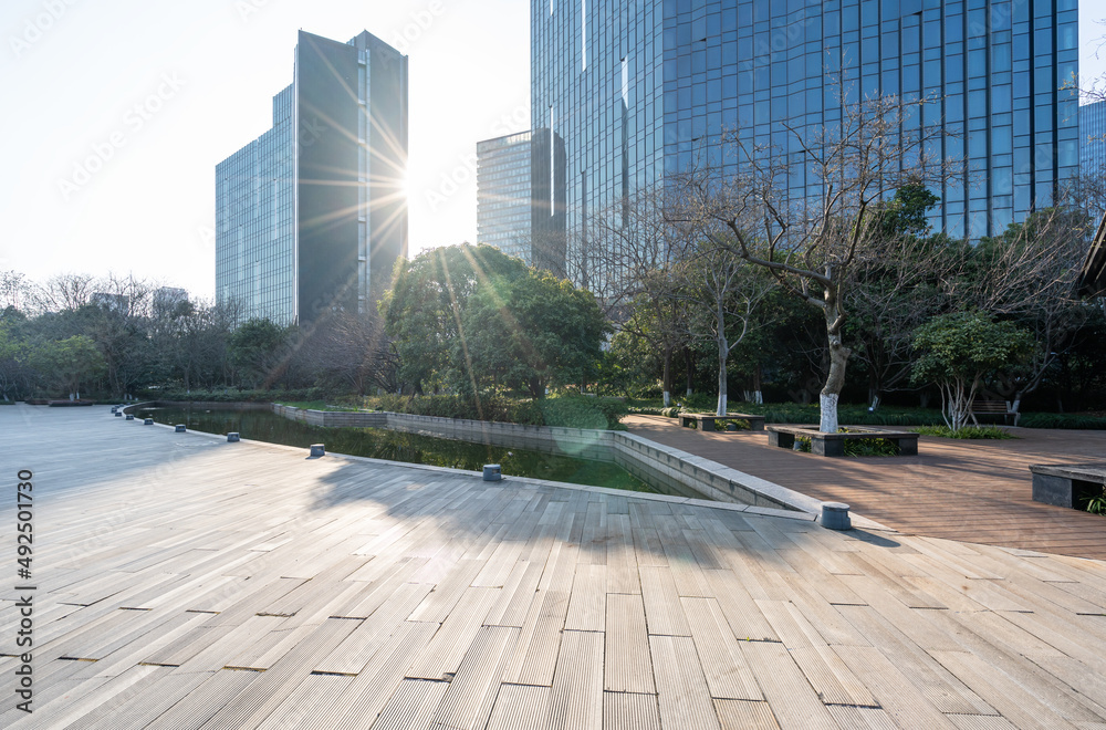 城市公园里的流浪汉