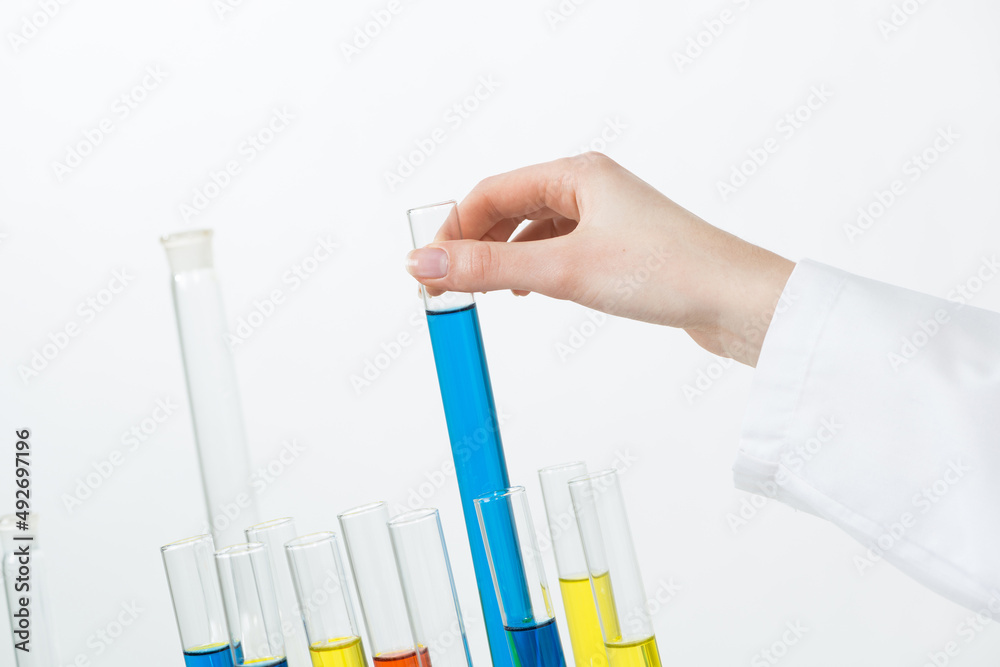 Analysis and synthesis in laboratory.