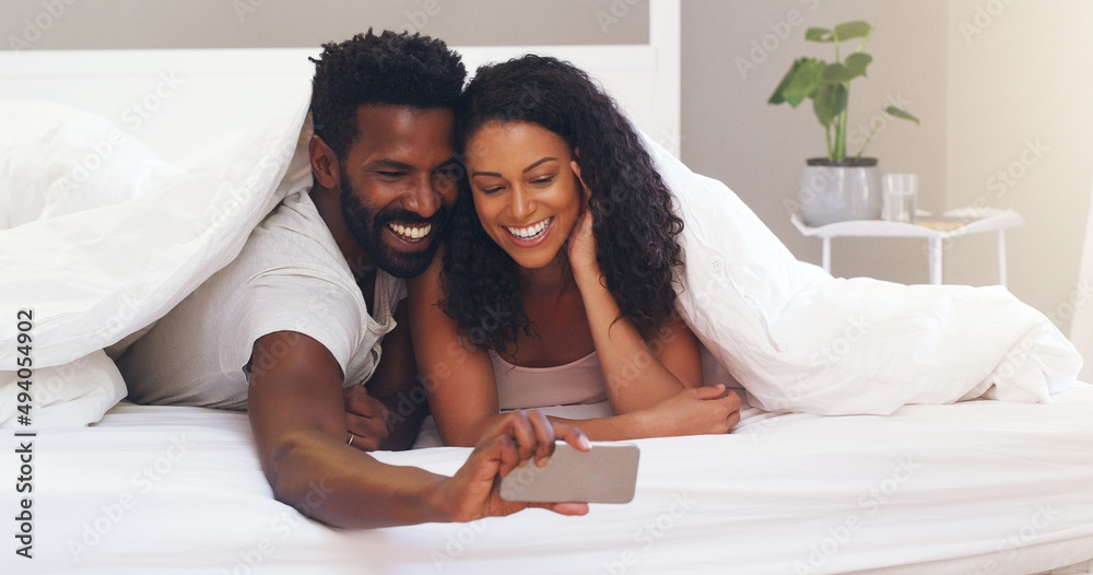 I appreciate everyday with you, lets take a selfie. Cropped shot of a young attractive couple taking