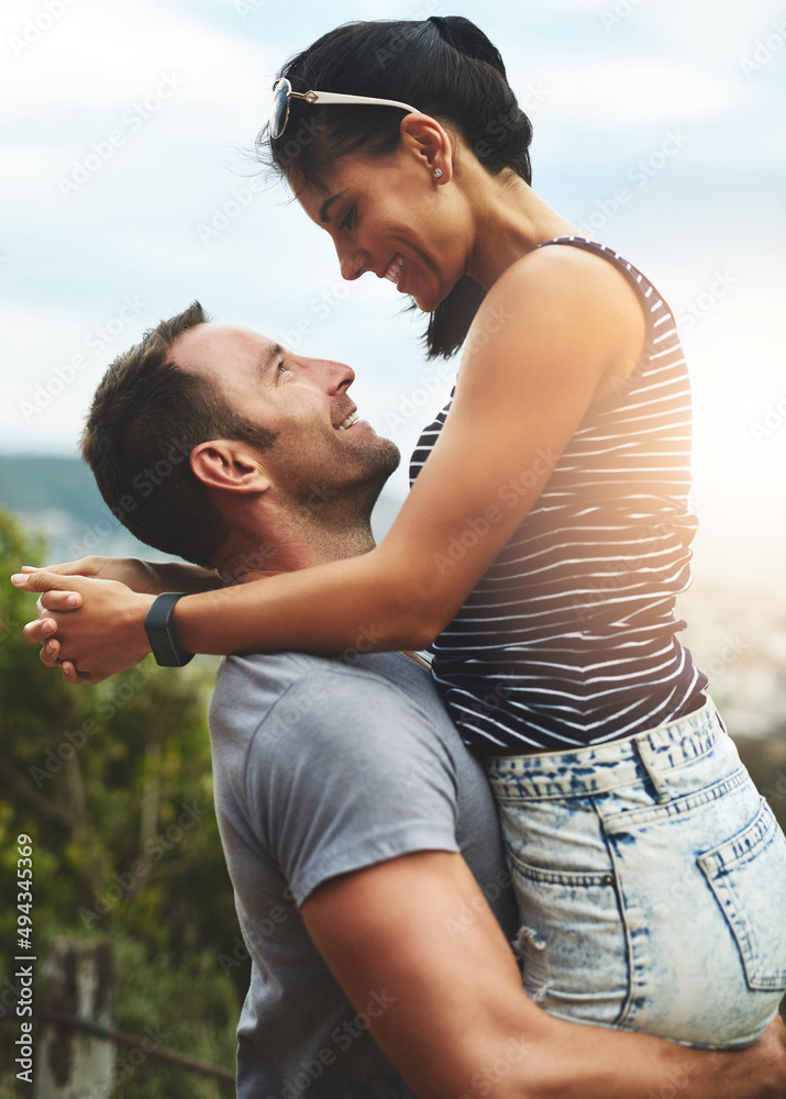 Love - one of lifes greatest joys. Shot of a young couple enjoying a romantic day outdoors.