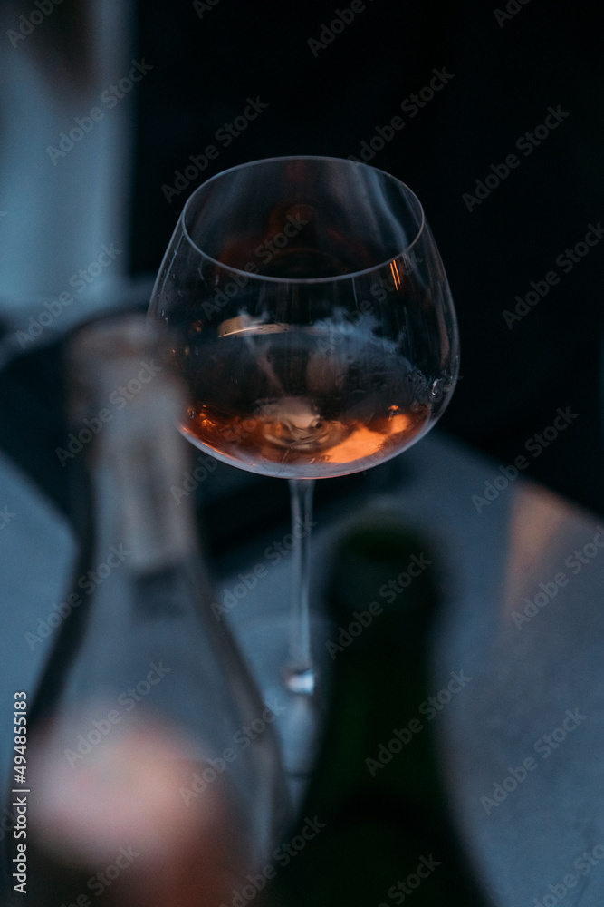 glass of wine