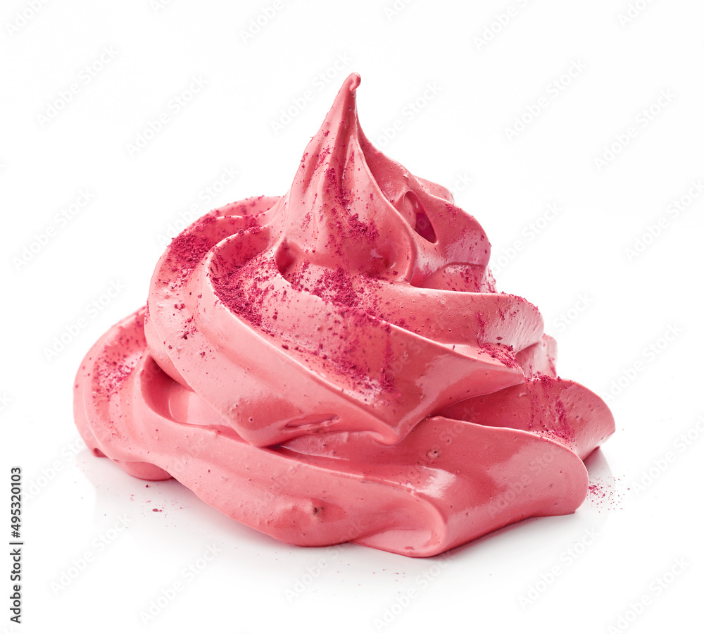 pink whipped cream