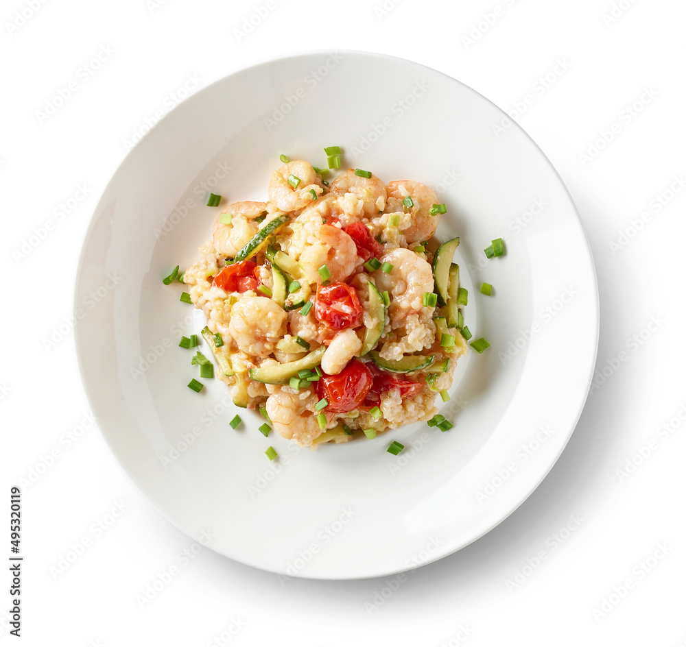 plate of risotto