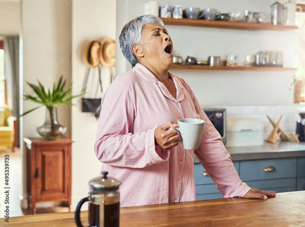 Oh heavens where is this pain coming from. Shot of a frightful looking elderly woman yelling out in 