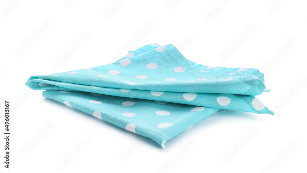 Clean napkins isolated on white