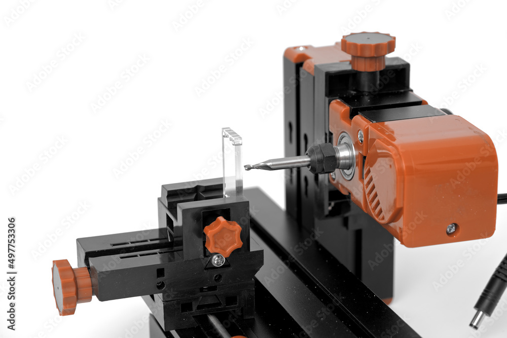 Small diy milling machine for education and hobby