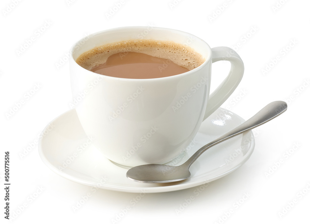 cup of coffee with milk