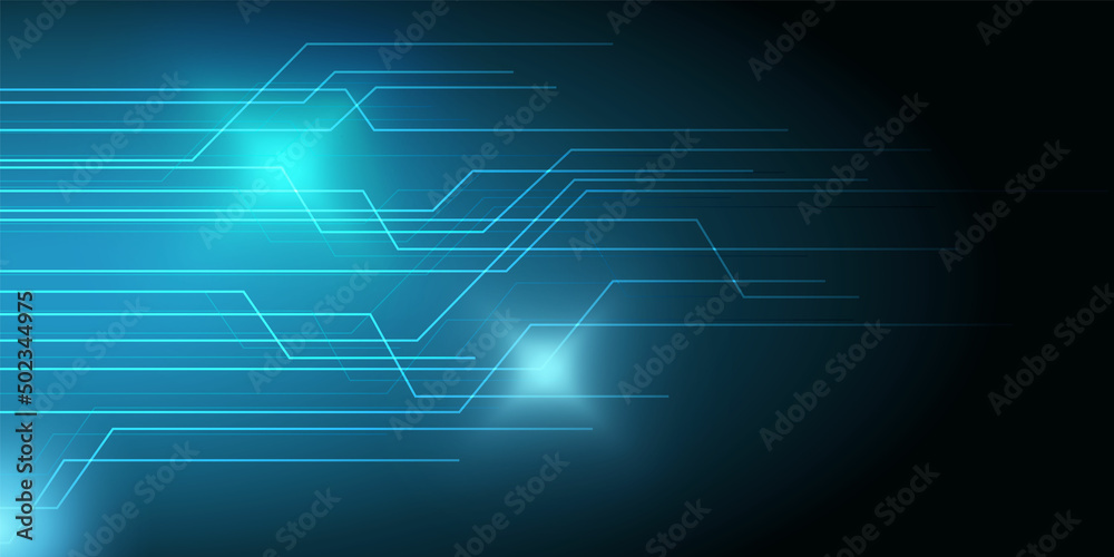 Technology abstract background with connection concept.