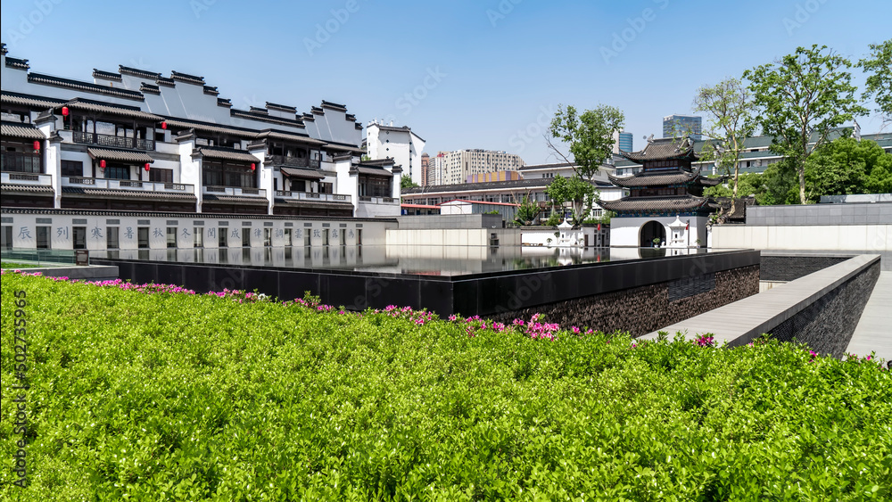 南京夫子庙秦淮河古建筑