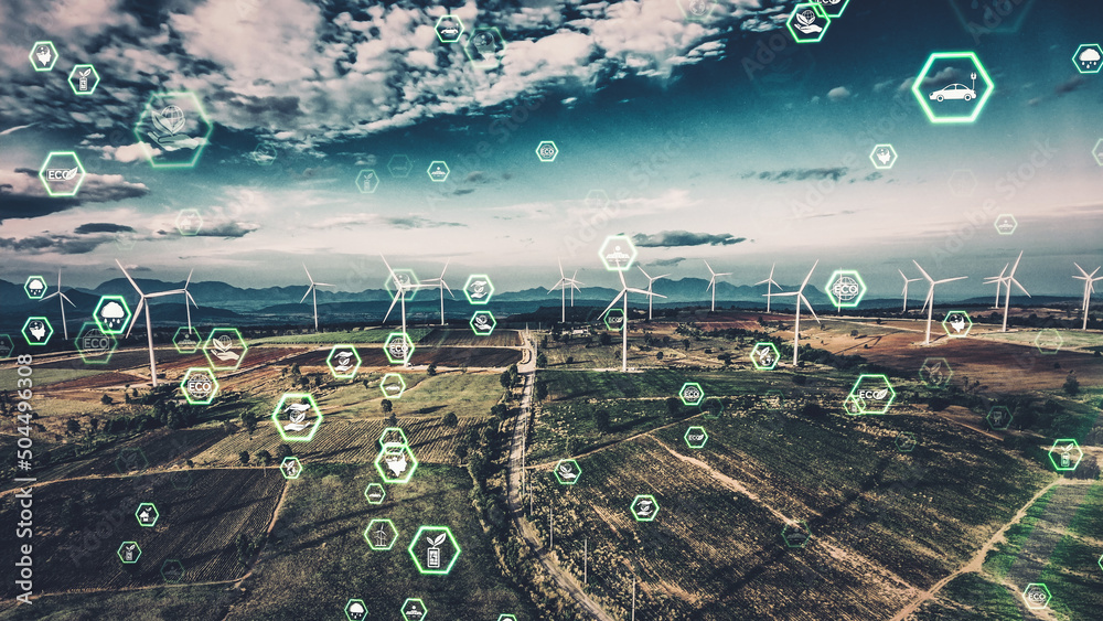 Environmental conservation technology and approaching global sustainable ESG by clean energy and pow