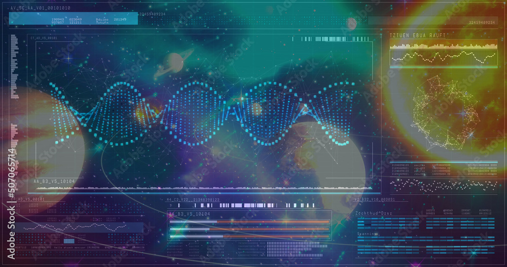 科学合成宇宙与动画DNA相结合