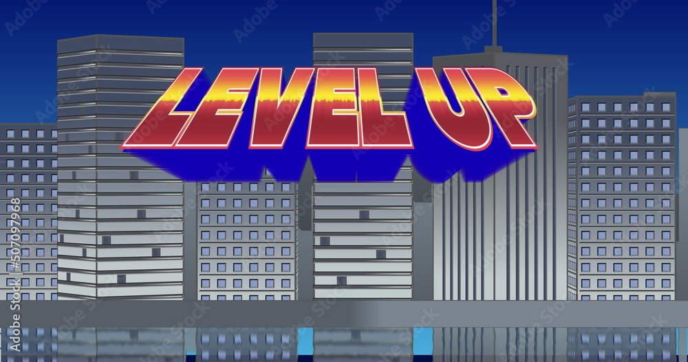 Level Up sign