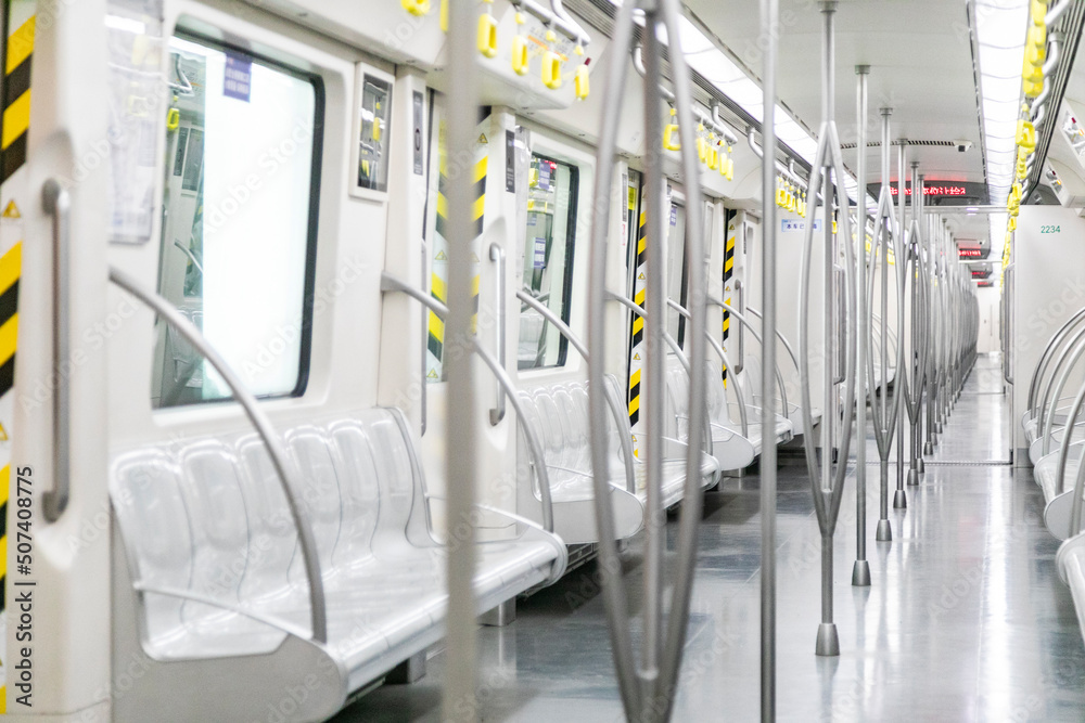 interior of a train