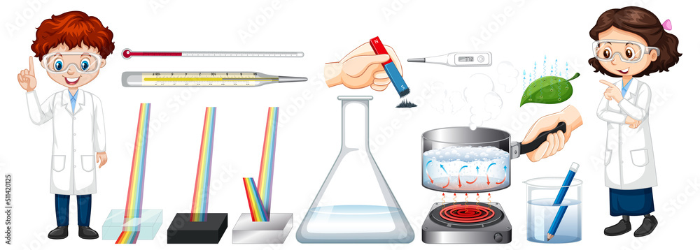 科学实验所需的成套设备