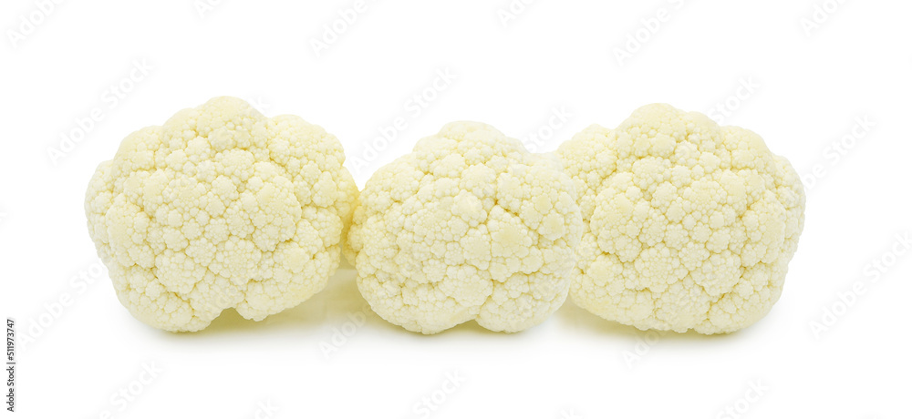 Cauliflower isolated on white background