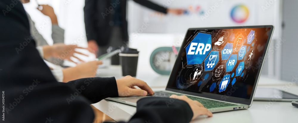 ERP enterprise resource planning software for modish business to plan the marketing strategy