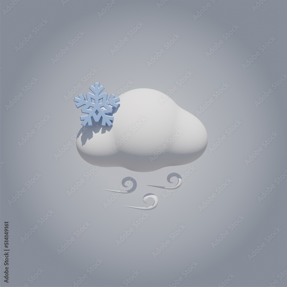 3D weather icon library