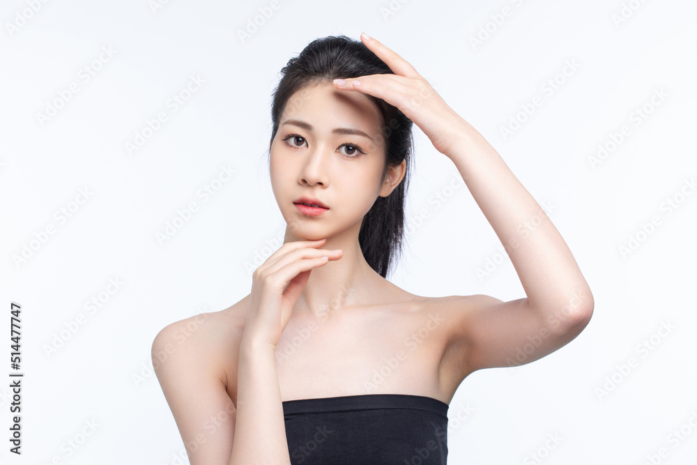 亚洲美女化妆