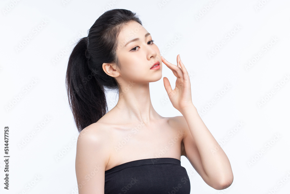 亚洲美女化妆