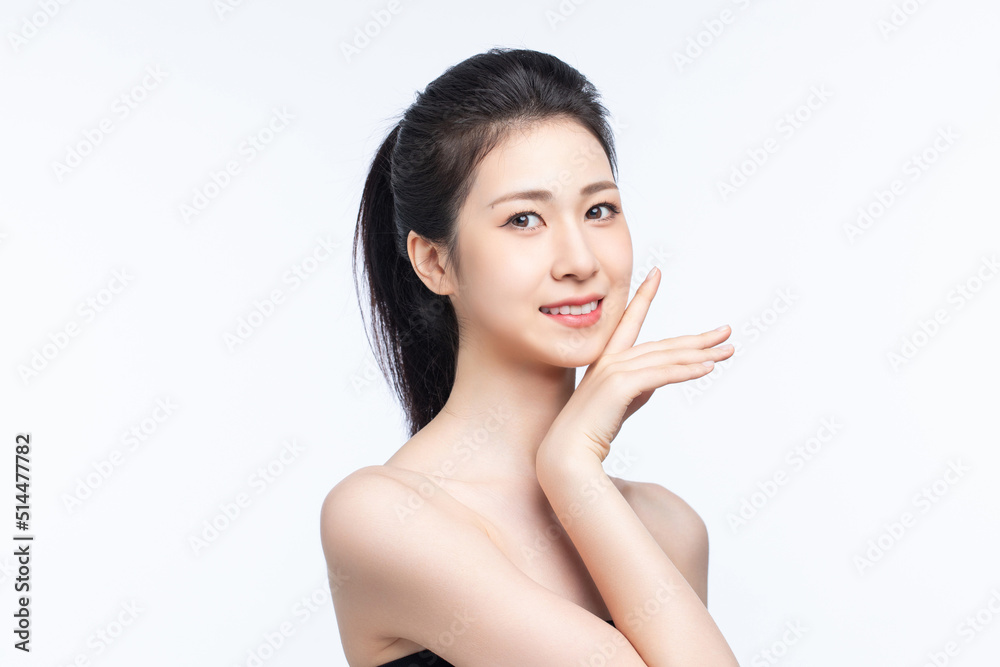 亚洲美女化妆