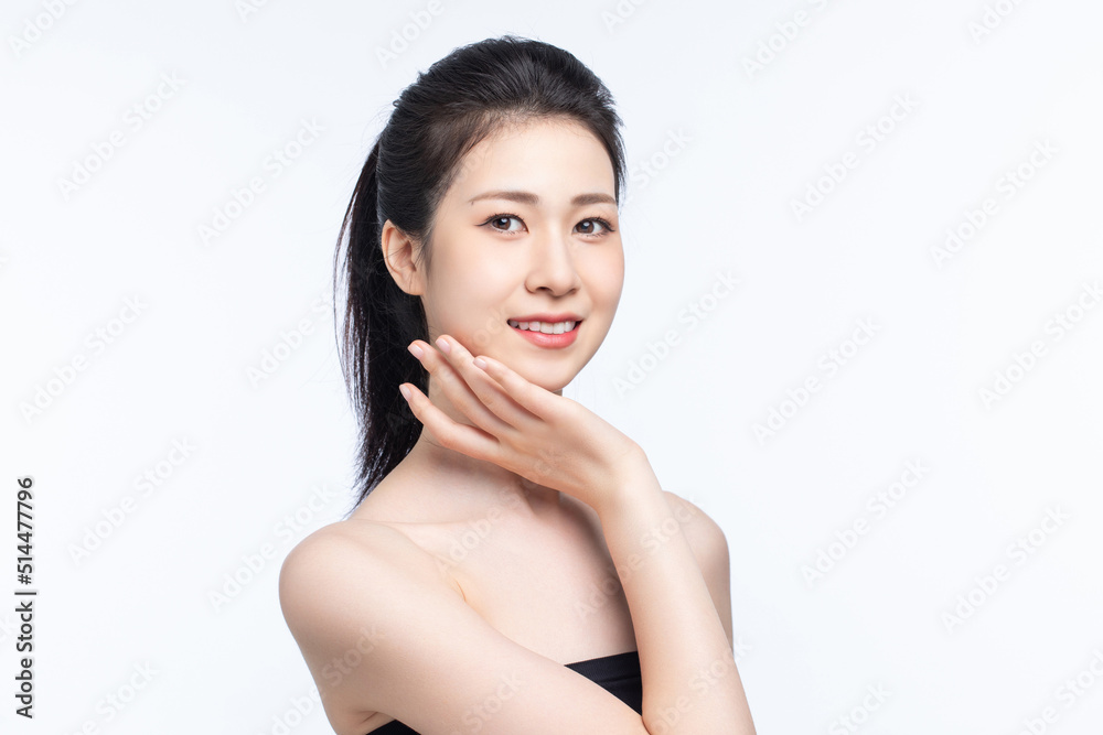 亚洲美女化妆