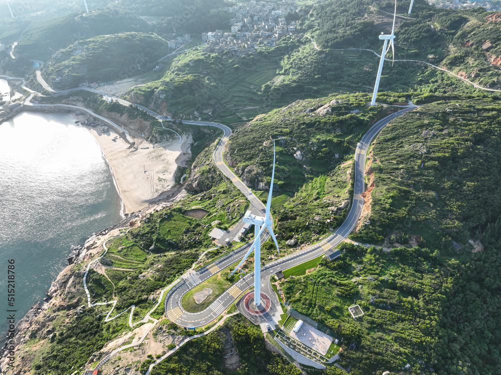 山区风力发电机