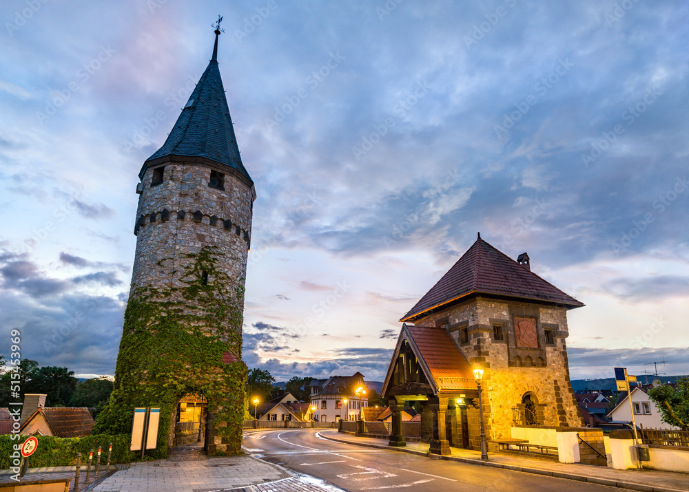 Witches Tower and Watch Guard Tower in Bad Homburg, Germany