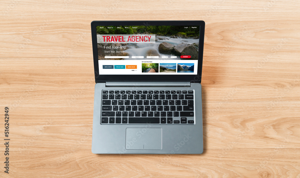 Online travel agency website for modish search and travel planning offers deal and package for fligh